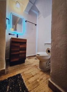 Koupelna v ubytování Suite Luna