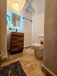 Koupelna v ubytování Suite Luna