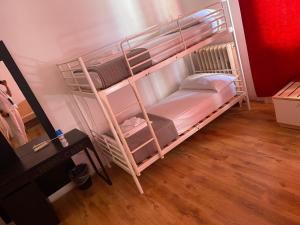 Postel nebo postele na pokoji v ubytování Hotel ambra milano