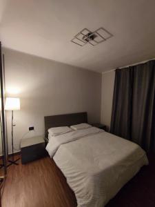 Postel nebo postele na pokoji v ubytování Casa a 5 minuti dal centro di Tortona