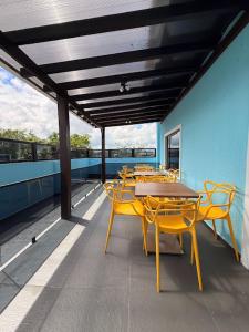 Μπαλκόνι ή βεράντα στο Hotel Mais Lazer