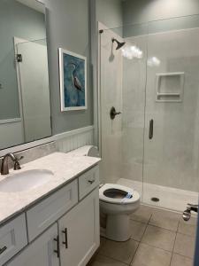 Koupelna v ubytování Captain's Choice + 29 fotografií