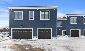 Bygningen som feriehuset ligger i