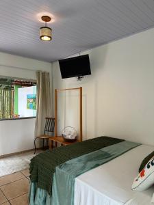 Μια τηλεόραση ή/και κέντρο ψυχαγωγίας στο Pousada Oxente Uai!