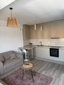 Η κουζίνα ή μικρή κουζίνα στο Apartman Mila