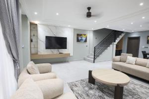 Et tv og/eller underholdning på BMS Lodge