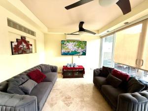 Posezení v ubytování Villa Alberca, Bar y Terraza Privada