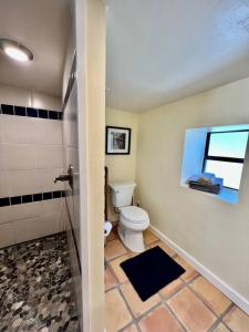 Et badeværelse på 1 king bd with big fenced back yard pets welcome