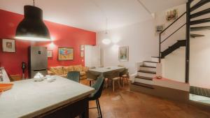 Et opholdsområde på Suite Palazzo Ciolina