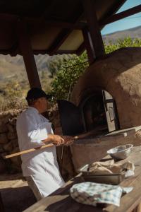 Εγκαταστάσεις μπάρμπεκιου για όλους τους επισκέπτες του καταφυγίου