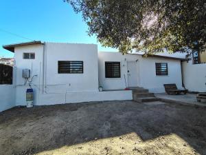 Bygningen som feriehuset ligger i