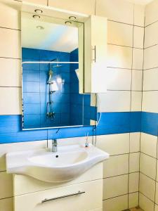 Ένα μπάνιο στο Residence Mofat