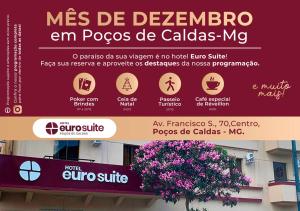 una señal para la meegaega empos de calales me en Hotel Euro Suite Poços de Caldas By Nacional Inn, en Poços de Caldas