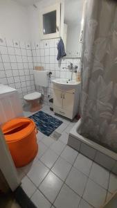 Koupelna v ubytování Shambhala Holiday House