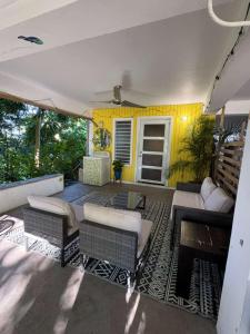 Posezení v ubytování The Spot at Rincon