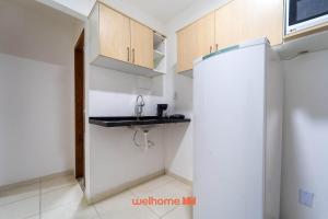 Køkken eller tekøkken på Apartamento no Centro de Macae a Metros da Praia