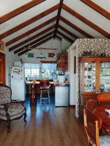 Køkken eller tekøkken på Casa en parcela