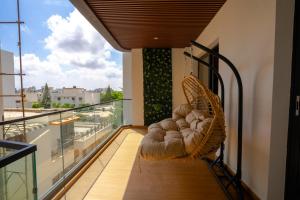 Χώρος καθιστικού στο Résidence LOBOS