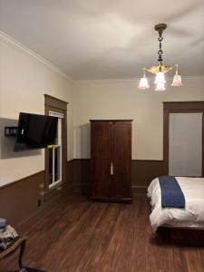 TV a/nebo společenská místnost v ubytování Hotel Ivanhoe