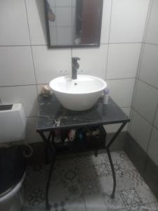 Et badeværelse på Olgas