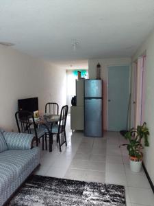 Kuchyň nebo kuchyňský kout v ubytování Comoda casa independiente