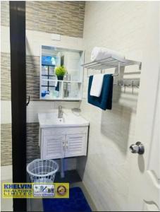 Et badeværelse på Villa Up Your Holiday