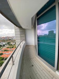 En balkon eller terrasse på Blue Gardens