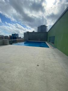 Swimmingpoolen hos eller tæt på Blue Gardens