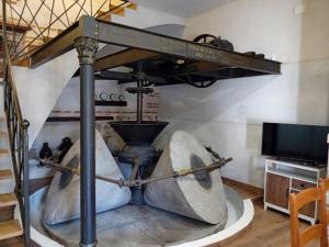 Μια τηλεόραση ή/και κέντρο ψυχαγωγίας στο Casa Tolanca - Molino de Aceite de Sonseca