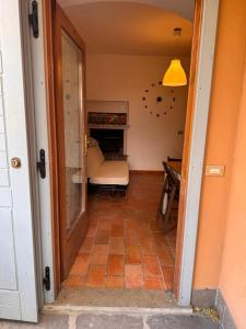 Ένα ή περισσότερα κρεβάτια σε δωμάτιο στο Torbole Lake View Retreat