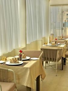 Posezení v ubytování Pyramids hotel Merak