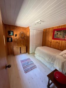 Postel nebo postele na pokoji v ubytování Cabaña Ilhabela