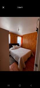 Кровать или кровати в номере Hospedaje Mary