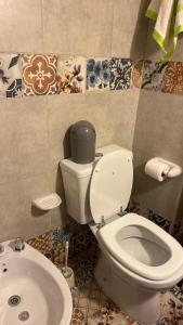 Ένα μπάνιο στο cabaña EL CHALECITO DE ANA