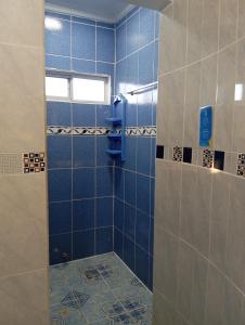 Koupelna v ubytování Hostal Insular