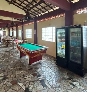 Τραπέζι μπιλιάρδου στο Pousada Escape