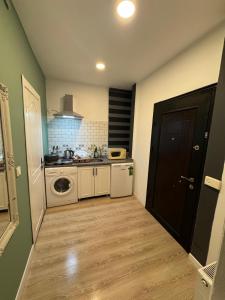 Køkken eller tekøkken på Veva Flats