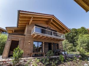 Bygningen som chaletet ligger i