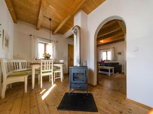 Χώρος καθιστικού στο Ferienhaus im Landhausstil im Vital Camp Bayerbach