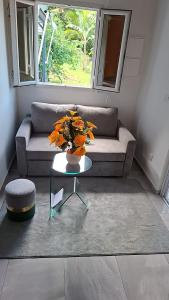 Et opholdsområde på Le bien-être de la nature