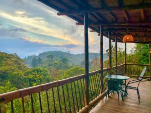 Naturlandskabet i nærheden af lodgen