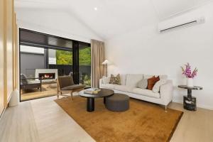 Posezení v ubytování Cottonwood Villa