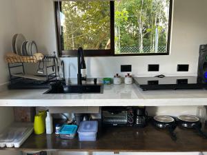 Køkken eller tekøkken på Bungalows Chachagüita + 16 billeder