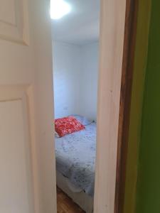 Ένα ή περισσότερα κρεβάτια σε δωμάτιο στο ALOJAMIENTO LOS Perales