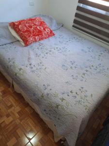 Ένα ή περισσότερα κρεβάτια σε δωμάτιο στο ALOJAMIENTO LOS Perales