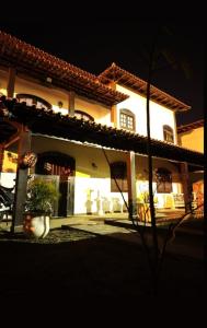 Bygningen som feriehuset ligger i