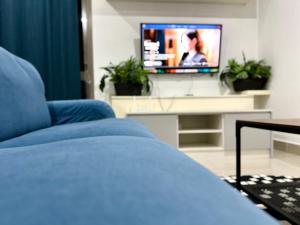 Televiisor ja/või meelelahutuskeskus majutusasutuses Shaftsbury Cyberjaya