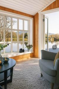 Naturlandskabet i nærheden af feriehuset