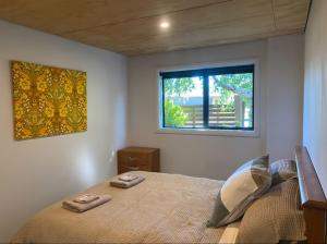 Postel nebo postele na pokoji v ubytování Birchwood