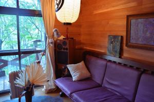 Гостиная зона в Private Retreat Nagano Togakushi
